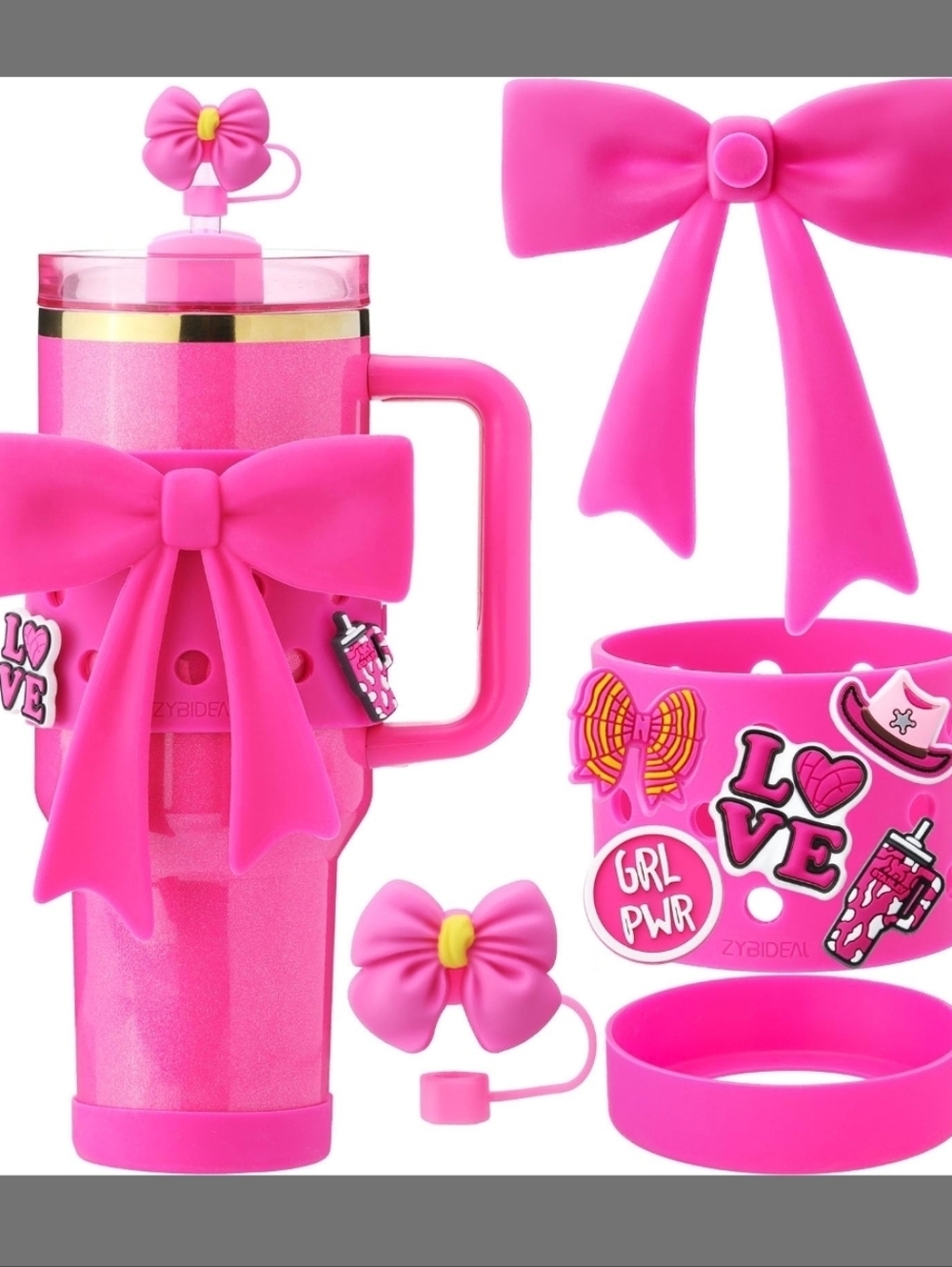 Stanley Accessories And Charm Set ONLY (NO CUP)